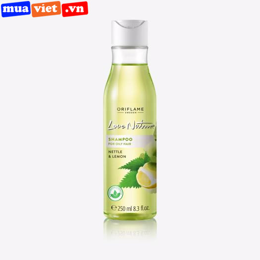 32625 Oriflame Dầu gội dành cho tóc dầu Love Nature Shampoo for Oily Hair Nettle & Lemon