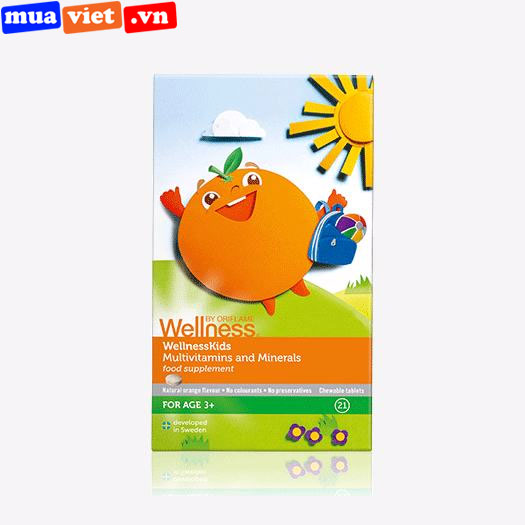 28241 Oriflame Thực phẩm bảo vệ sức khỏe trẻ em WellnessKids Multivitamins & Minerals