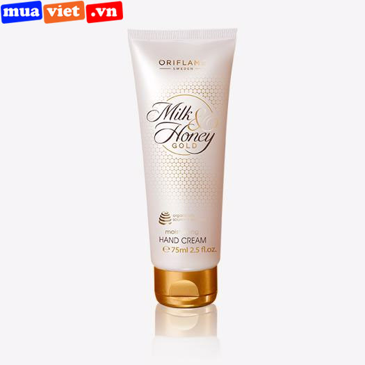 31606 Oriflame Kem dưỡng da tay chiết xuất từ sữa và mật ong Milk & Honey Gold moisturising Hand Cream