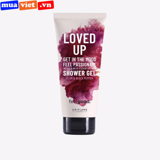 35993 Oriflame Gel tắm hương mận và tiêu đen Loved Up Shower Gel Feel Good