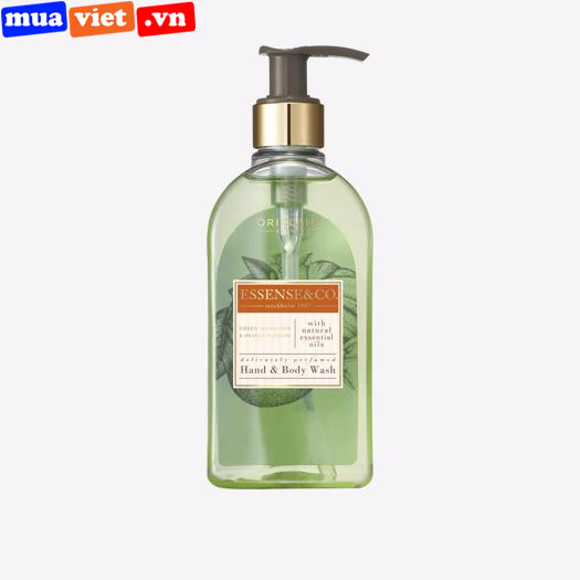 35833 Oriflame Sữa tắm và rửa tay Green Mandarin & Orange Blossom Hand & Body Wash