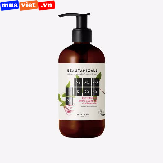 35892 Oriflame Gel tắm làm sạch và dưỡng ẩm Revitalising Body Cleanser
