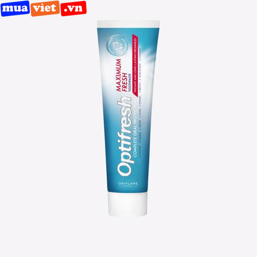 44952 Oriflame Kem đánh răng bảo vệ toàn diện Maximum Fresh Toothpaste