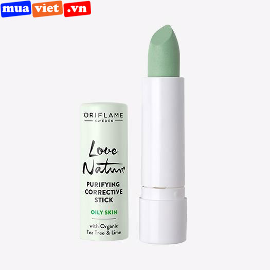 34855 Oriflame Thanh giảm mụn Purifying Corrective Stick with Organic Tea Tree & Lime
