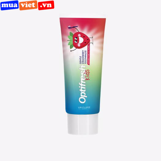 44954 Oriflame Kem đánh răng trẻ em hương dâu Kids Gentle Strawberry Toothpaste
