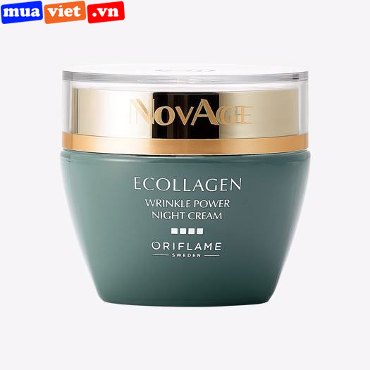 33982 Oriflame Kem dưỡng da đêm NovAge Ecollagen Wrinkle Power Night Cream